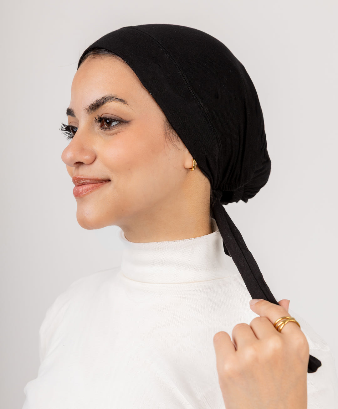 Cotton Kuwaiti with Tie-Back