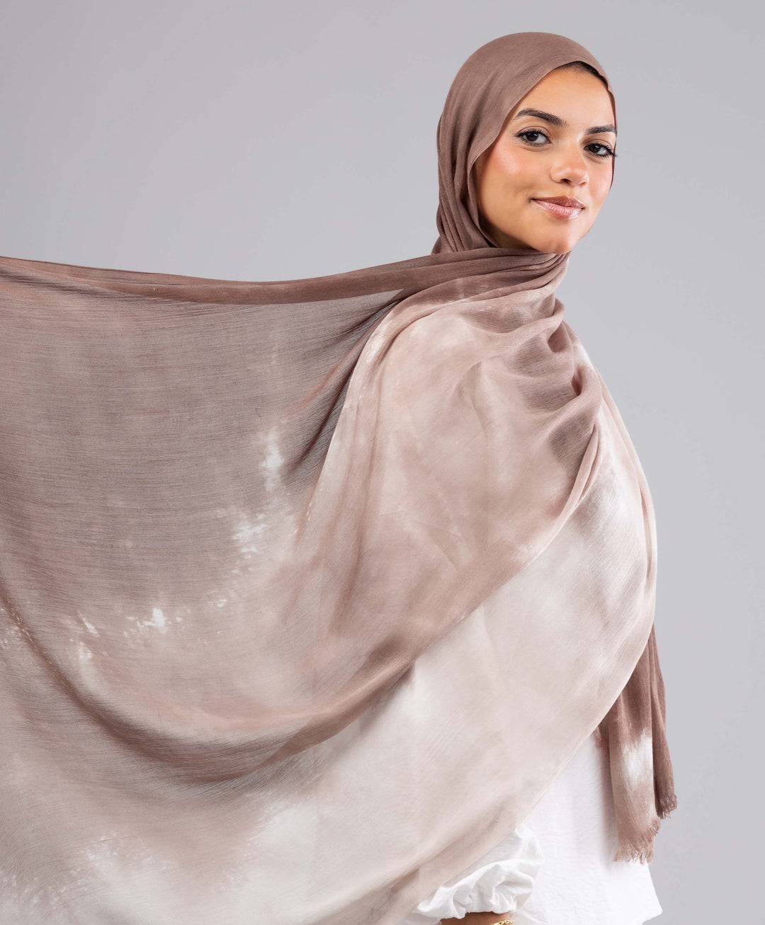 Soft Tie Dye Cotton Scarf