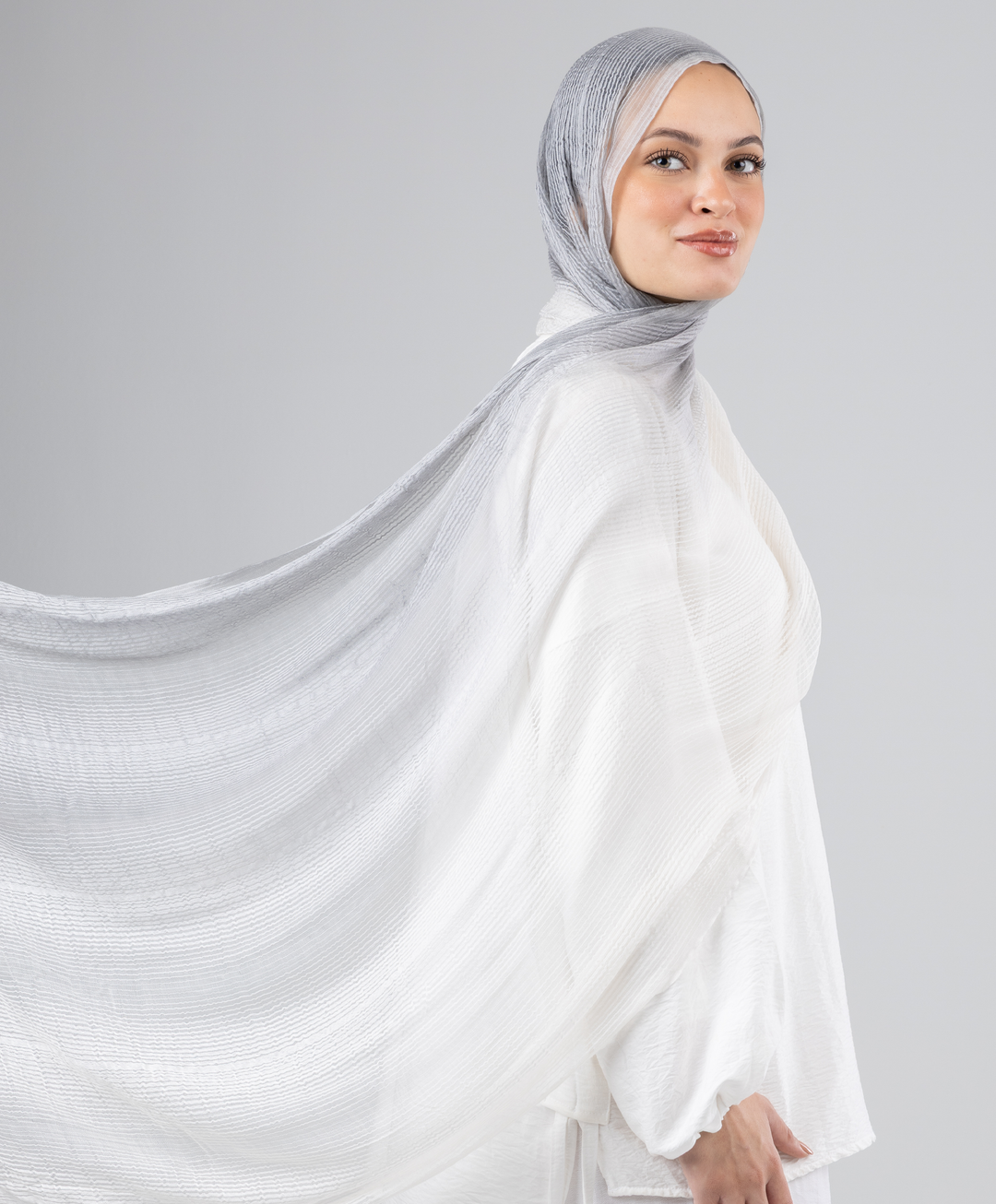 Soft Gradient Cotton Scarf