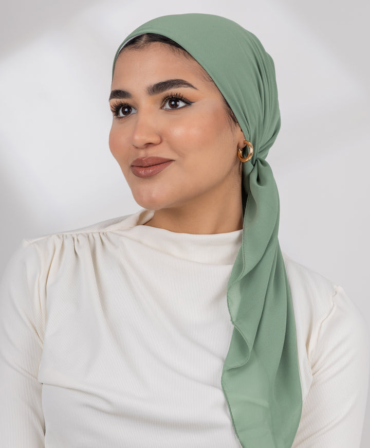 Girly Chiffon Square Scarf
