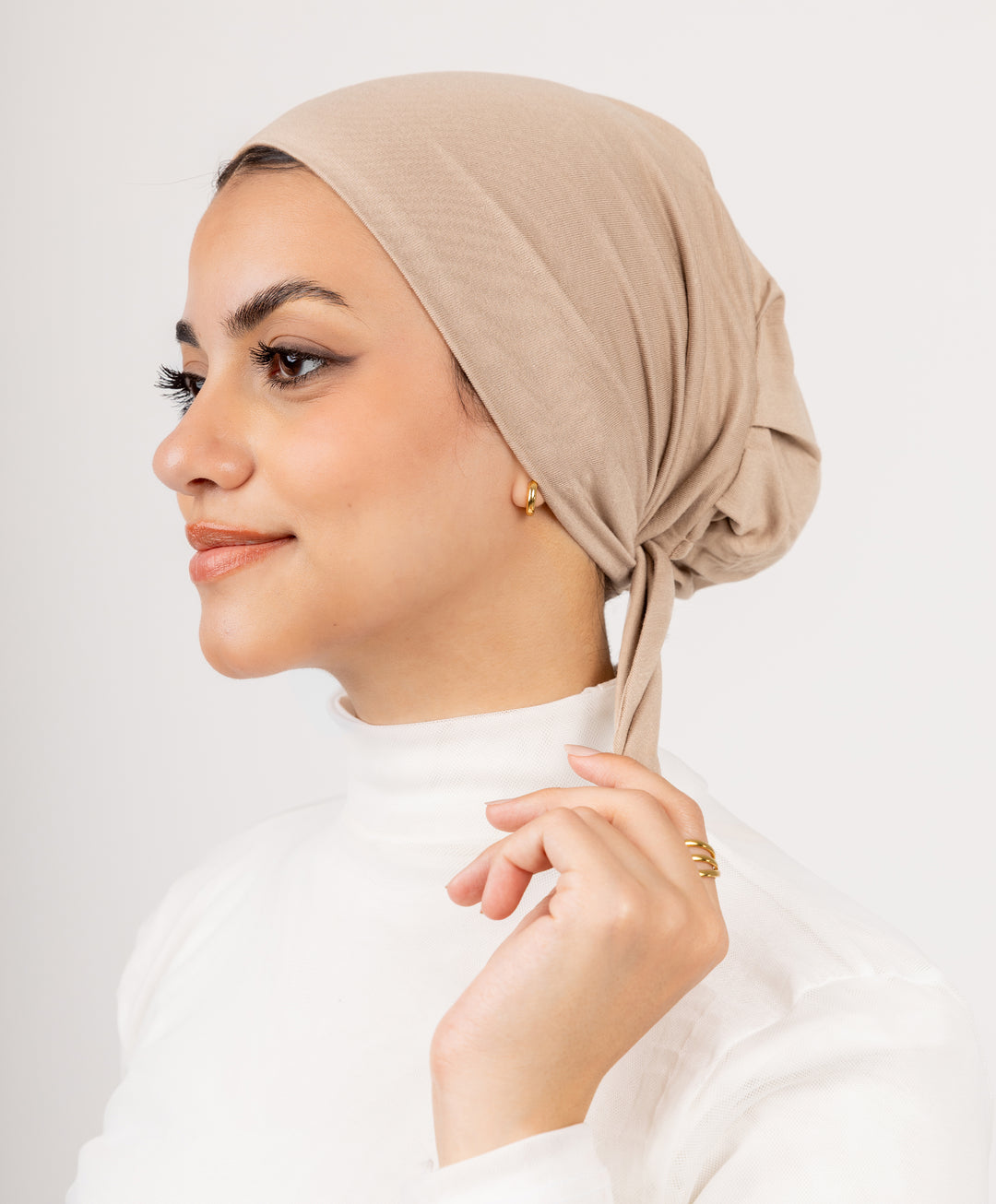 No Thread Underscarf with Tie-Back