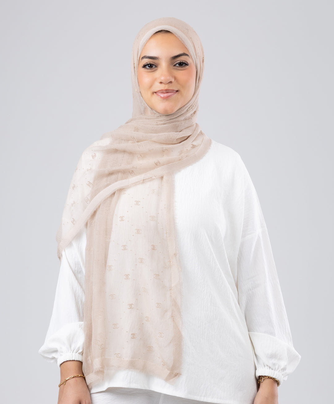 Lace Luxury Crinkle Scarf