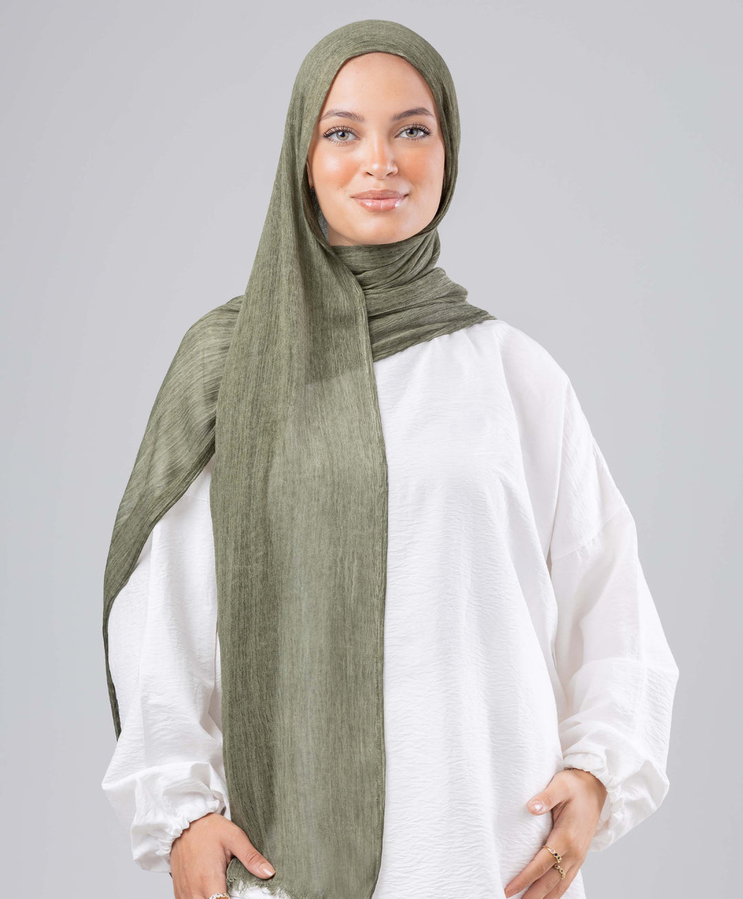 Elegance Marble Cotton Scarf
