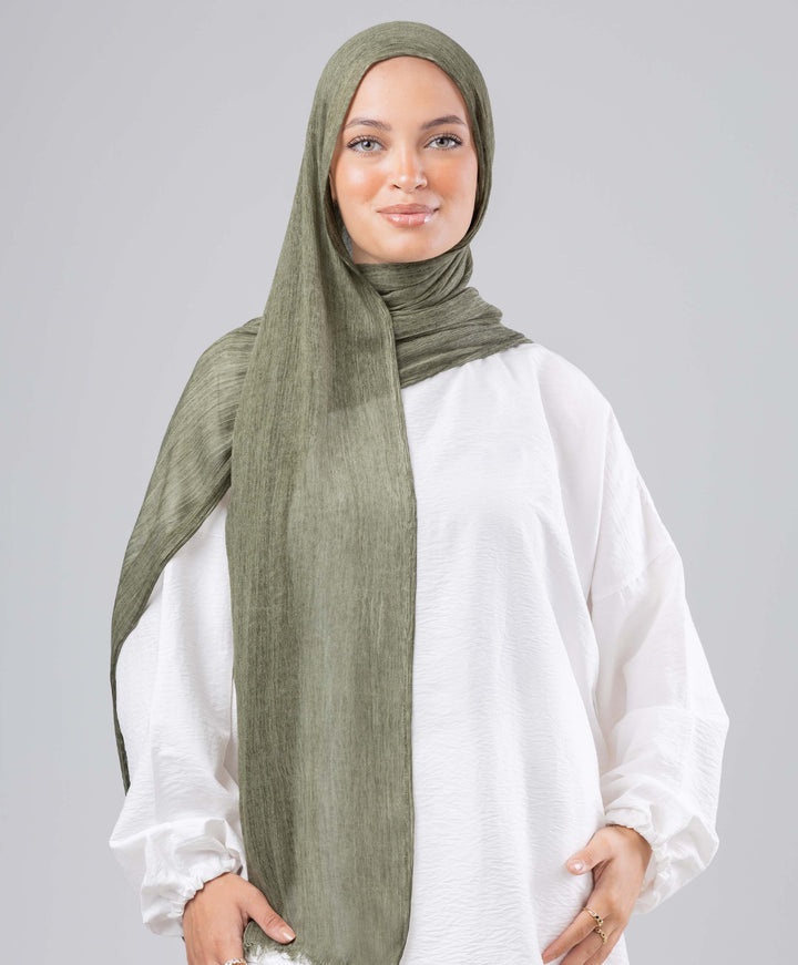 Elegance Marble Cotton Scarf