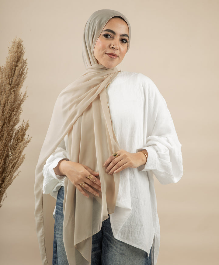 Chiffon Crinkle Scarf