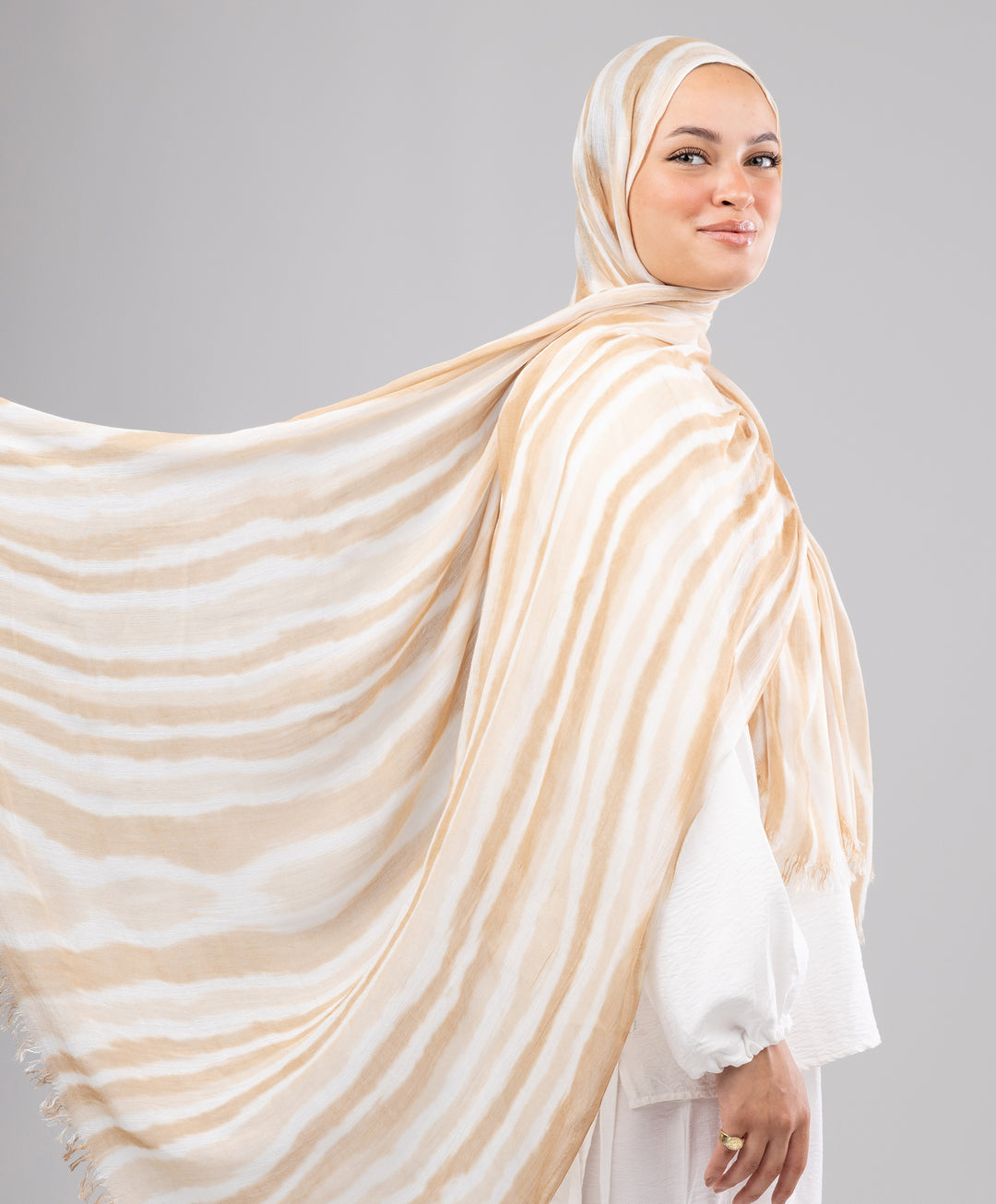Tie Dye Cotton Scarf