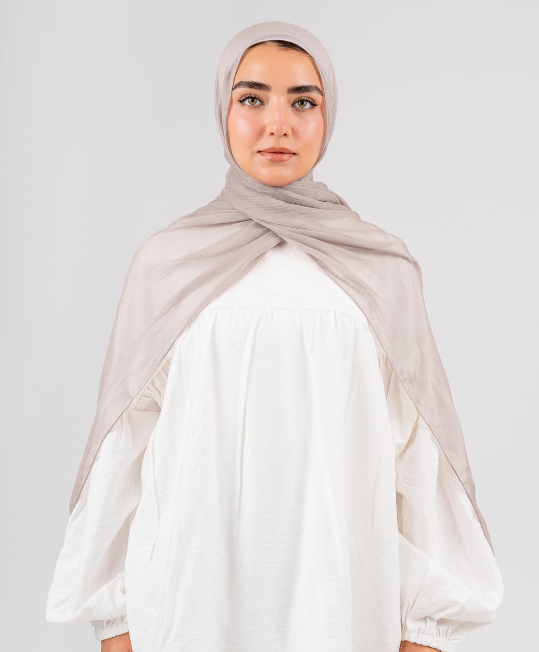 Soft Silk Crinkle Scarf