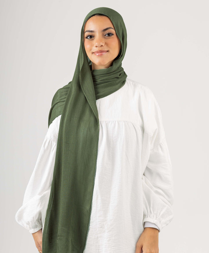 Cotton Crinkle Scarf