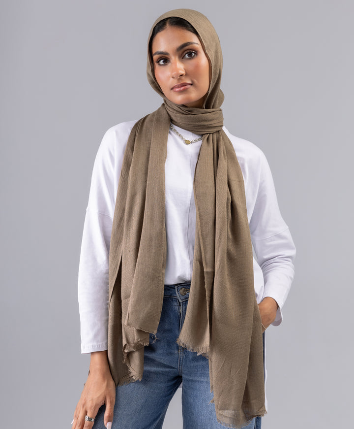 Bubbly Linen Scarf