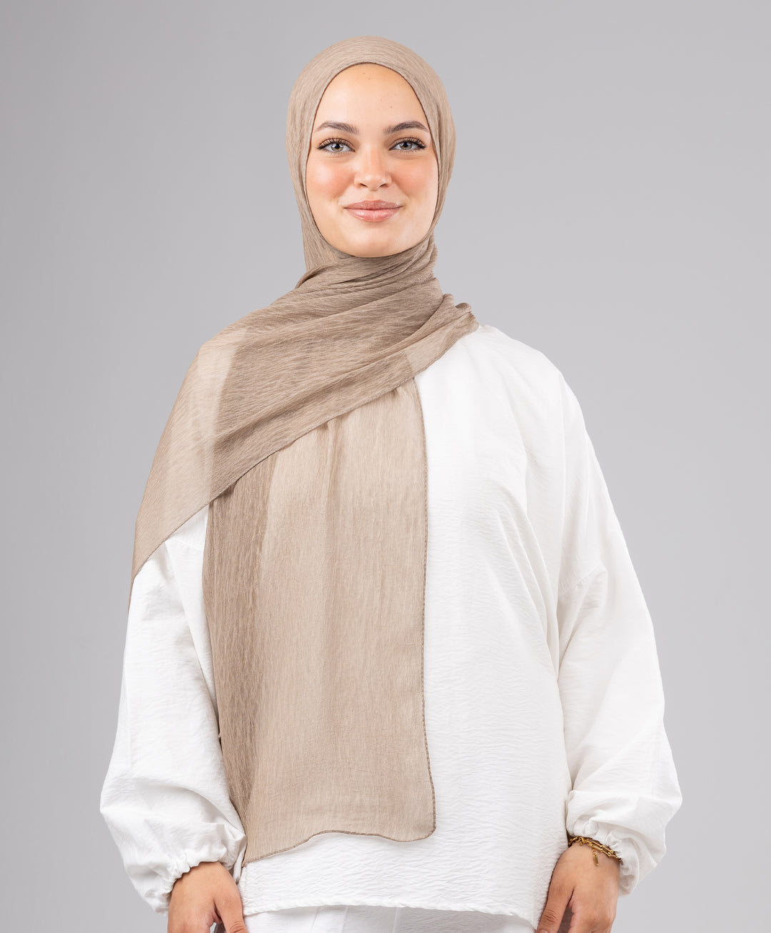 Ruffle Chiffon Scarf
