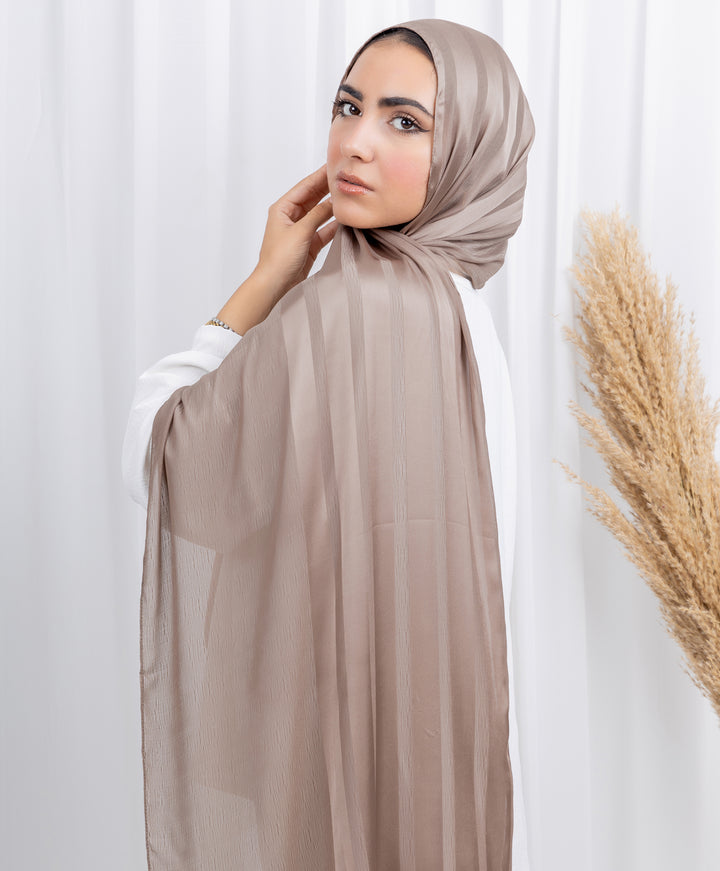 Splendor Satin Chiffon Scarf