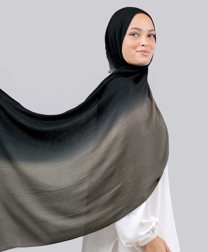 Gradient Cotton Scarf