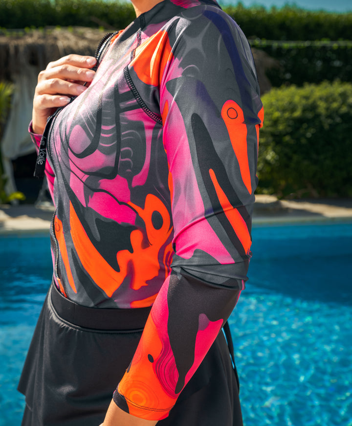Sunset Blaze Full Burkini