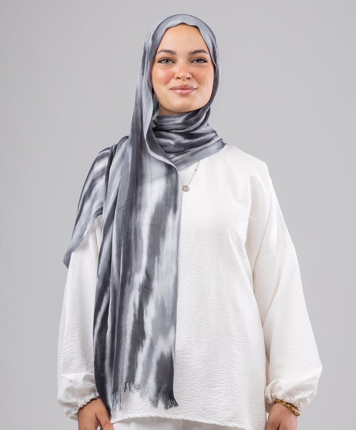 Tie Dye Cotton Scarf