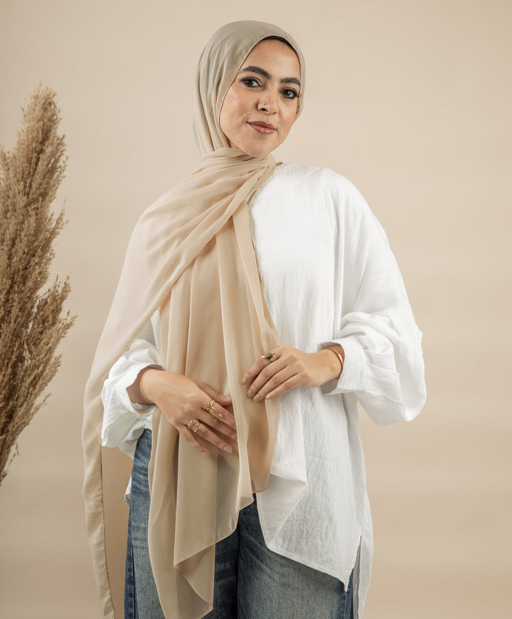 Chiffon Crinkle Scarf