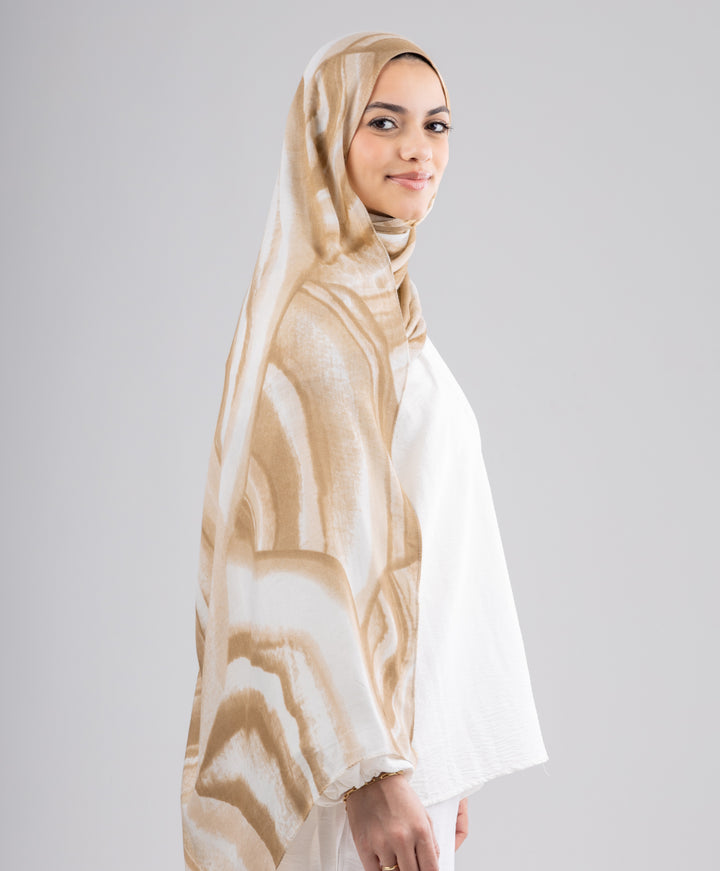 Latte Modal Scarf