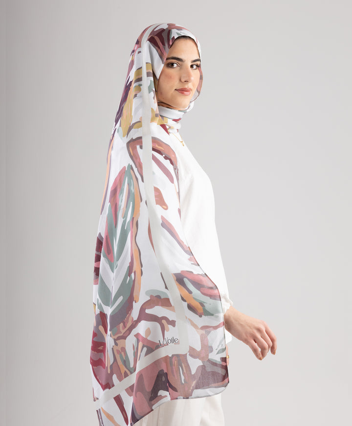 Painted Petal Modal Scarf