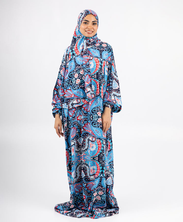 Ocean Paisley Viscose Isdal