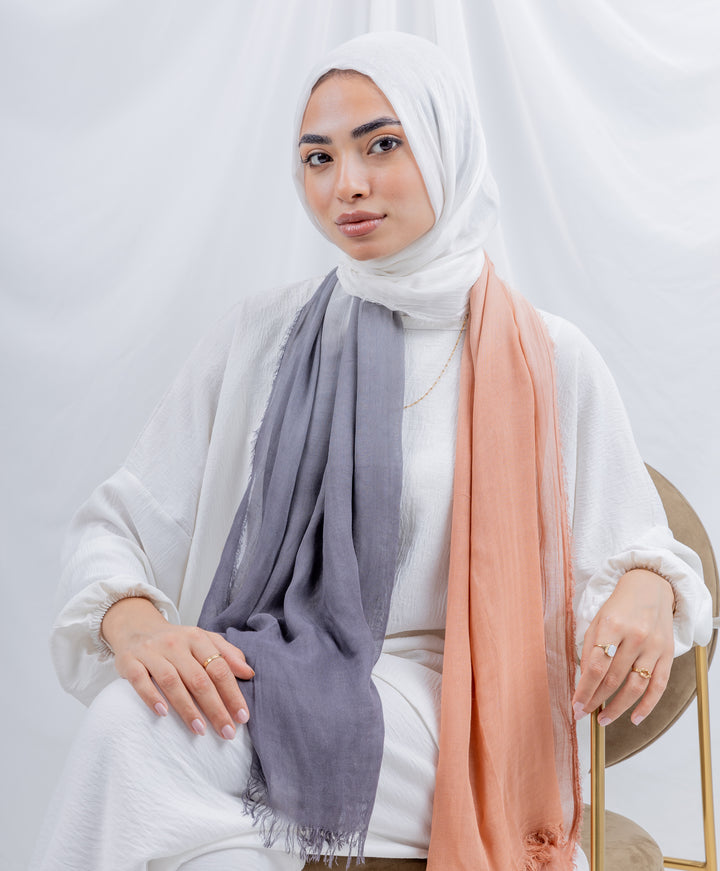 Gradient Cotton Scarf