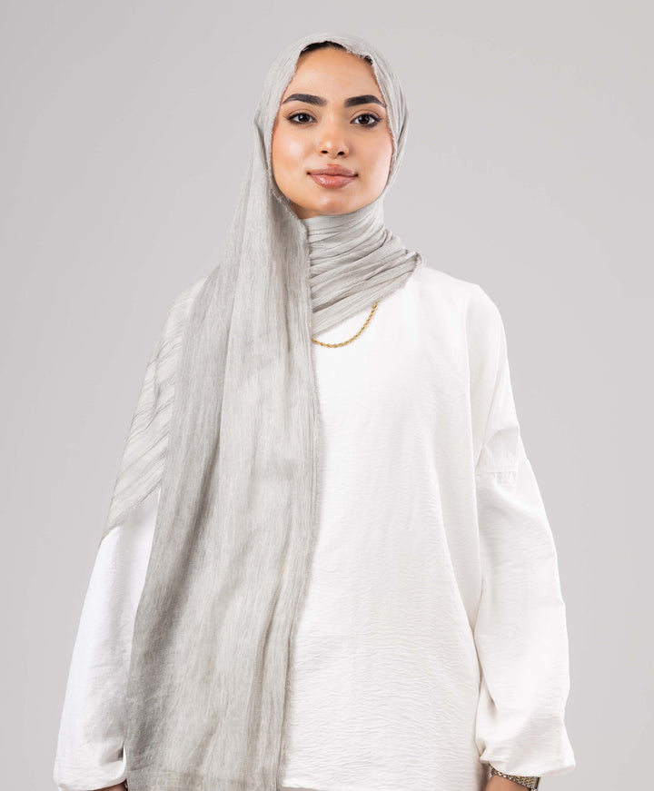 Gloomy Linen Marble Scarf