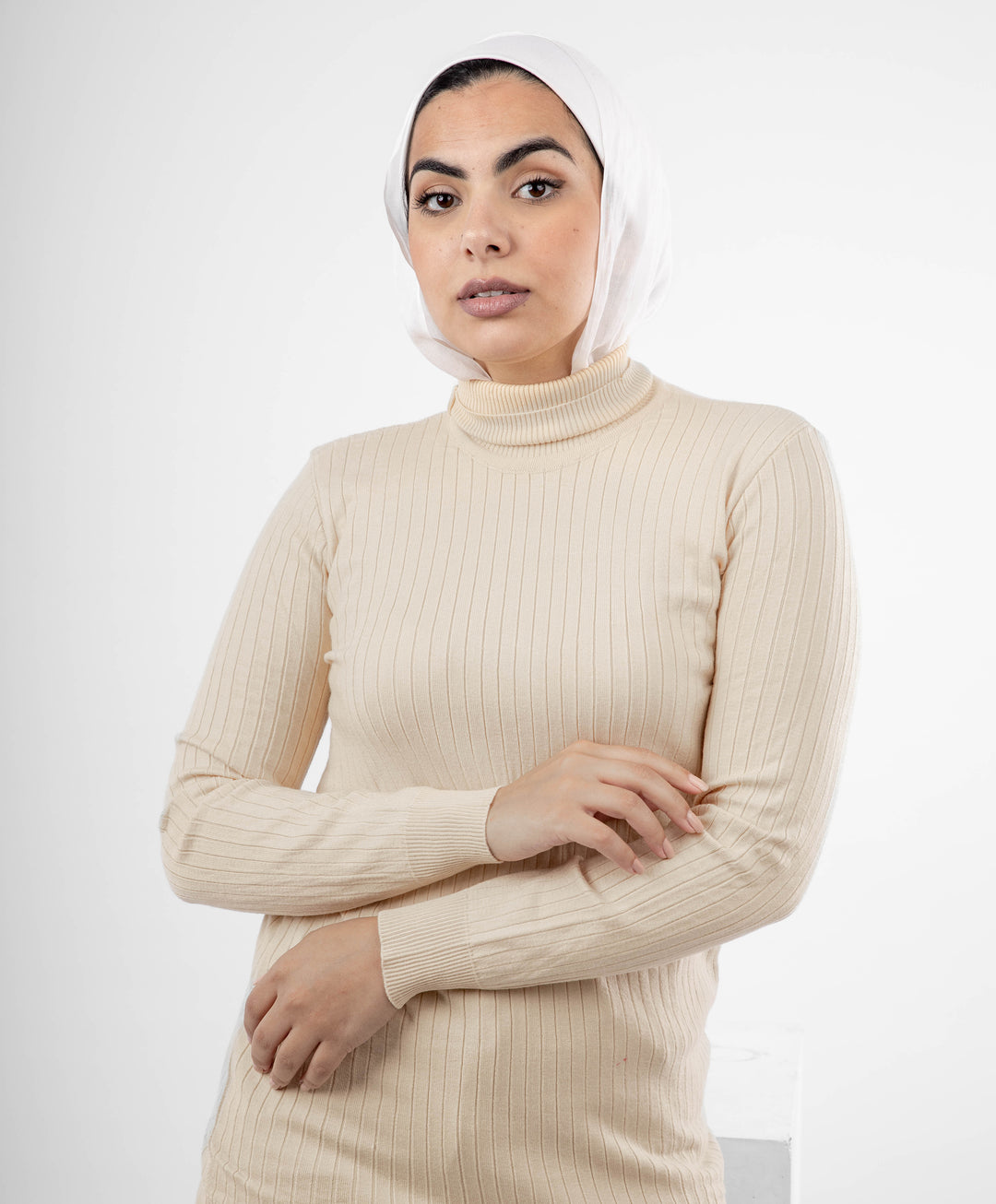 Long Ribbed Pullover