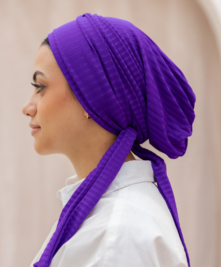 Ribbed Multiway Turban