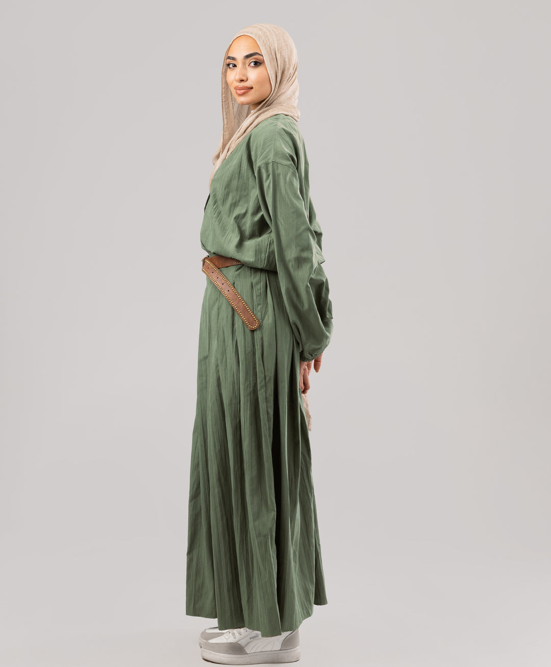 Soft Pleated Skirt
