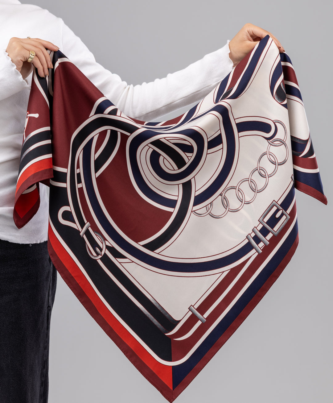 Luxury Silk Square Scarf