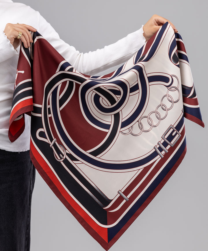 Luxury Silk Square Scarf