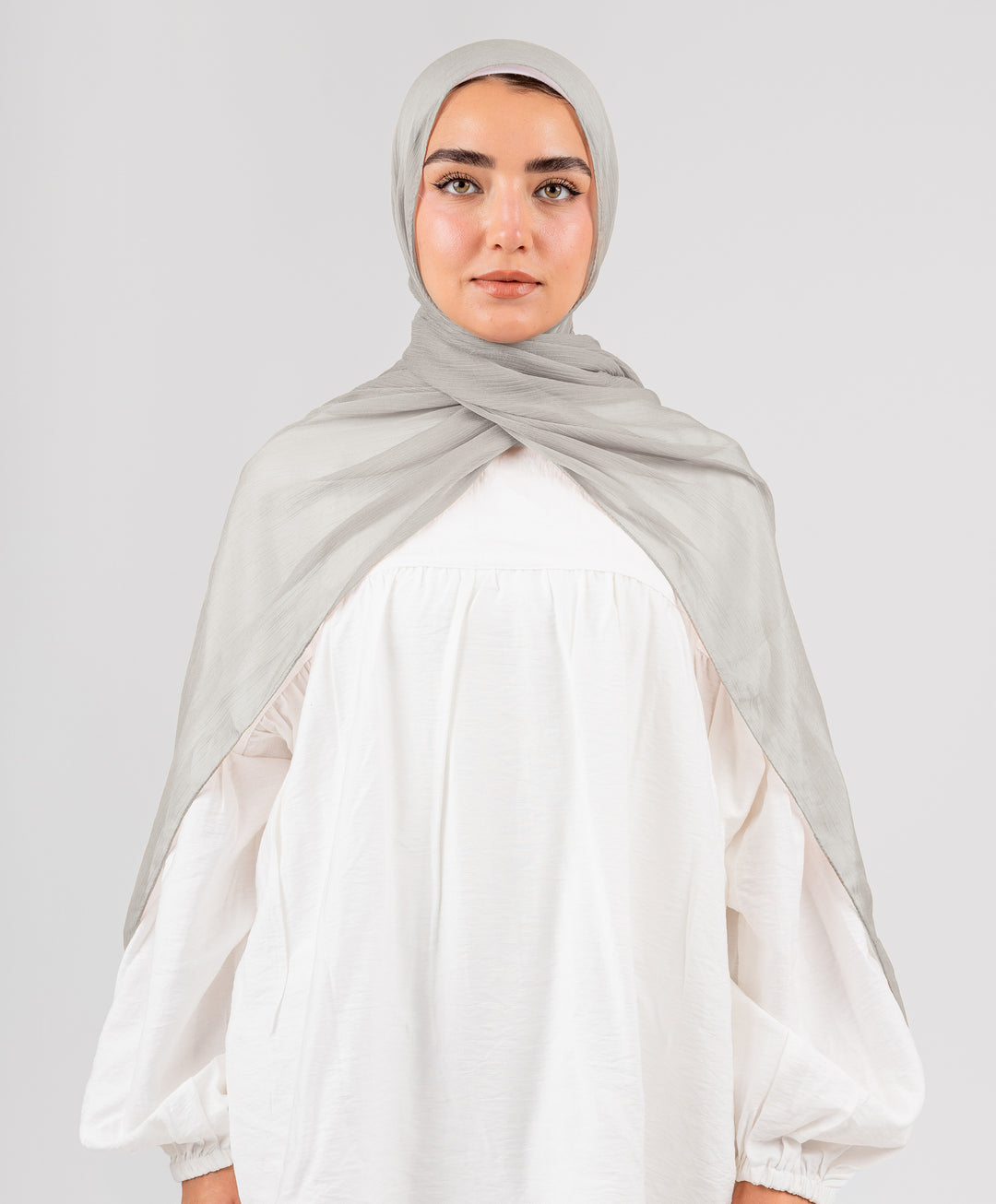Soft Silk Crinkle Scarf