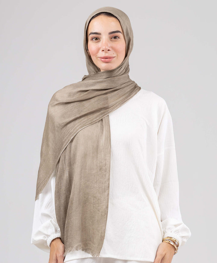 Flowy Bamboo Linen Scarf