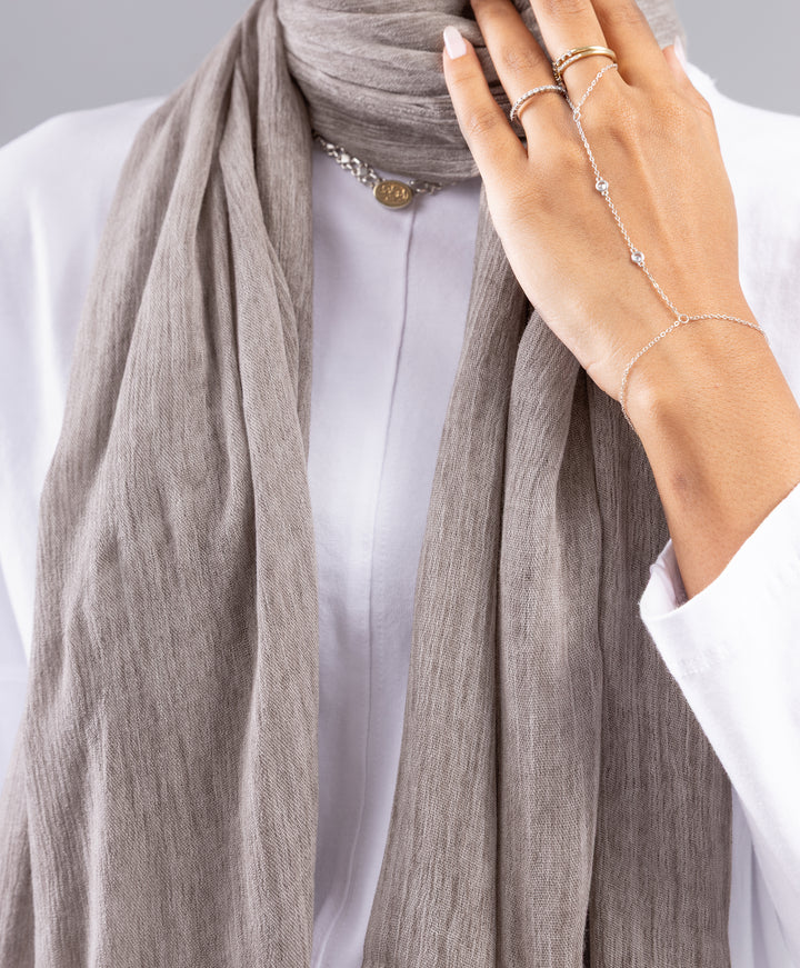 Marble Linen Scarf