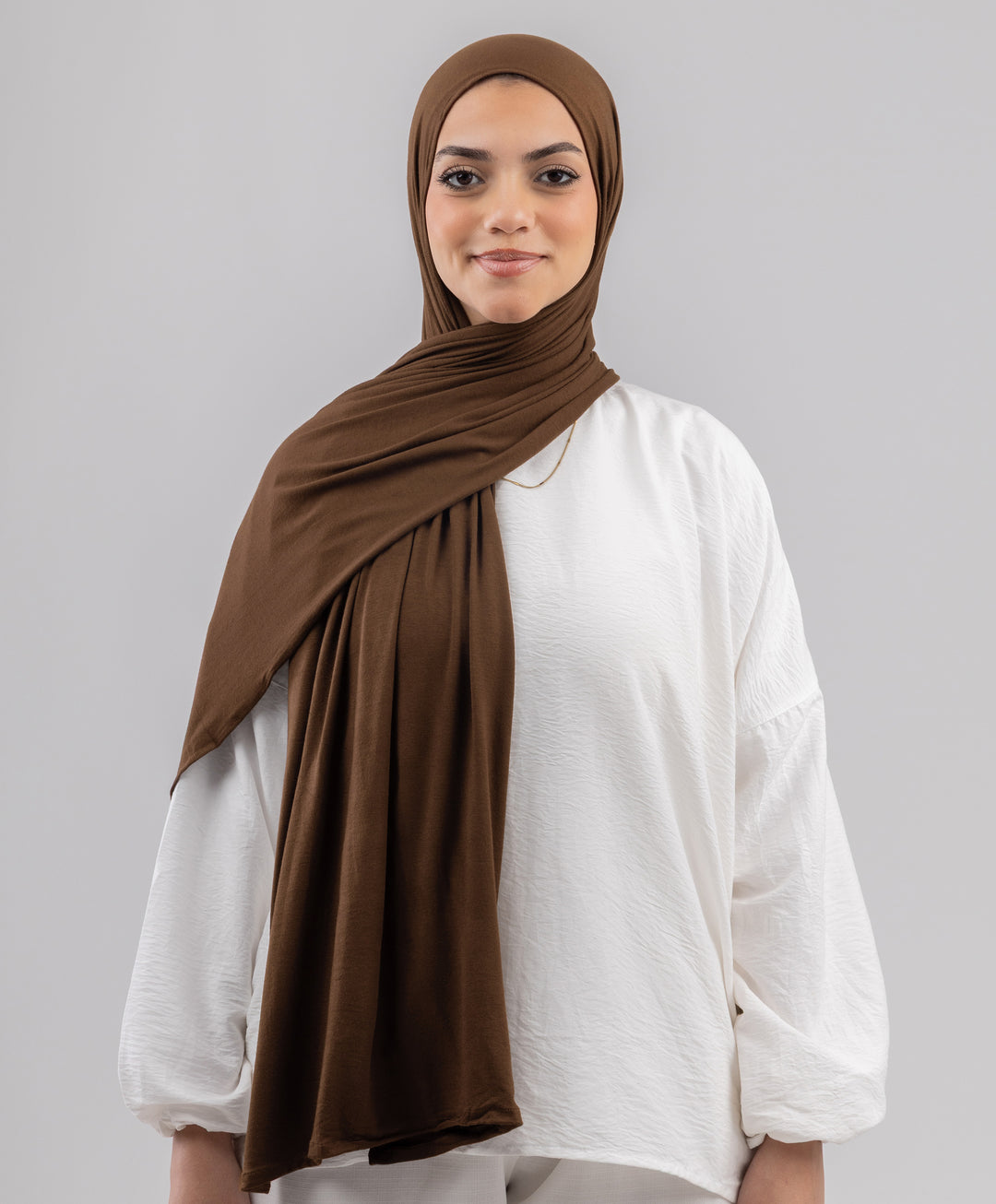 Plain Cotton Lycra Scarf