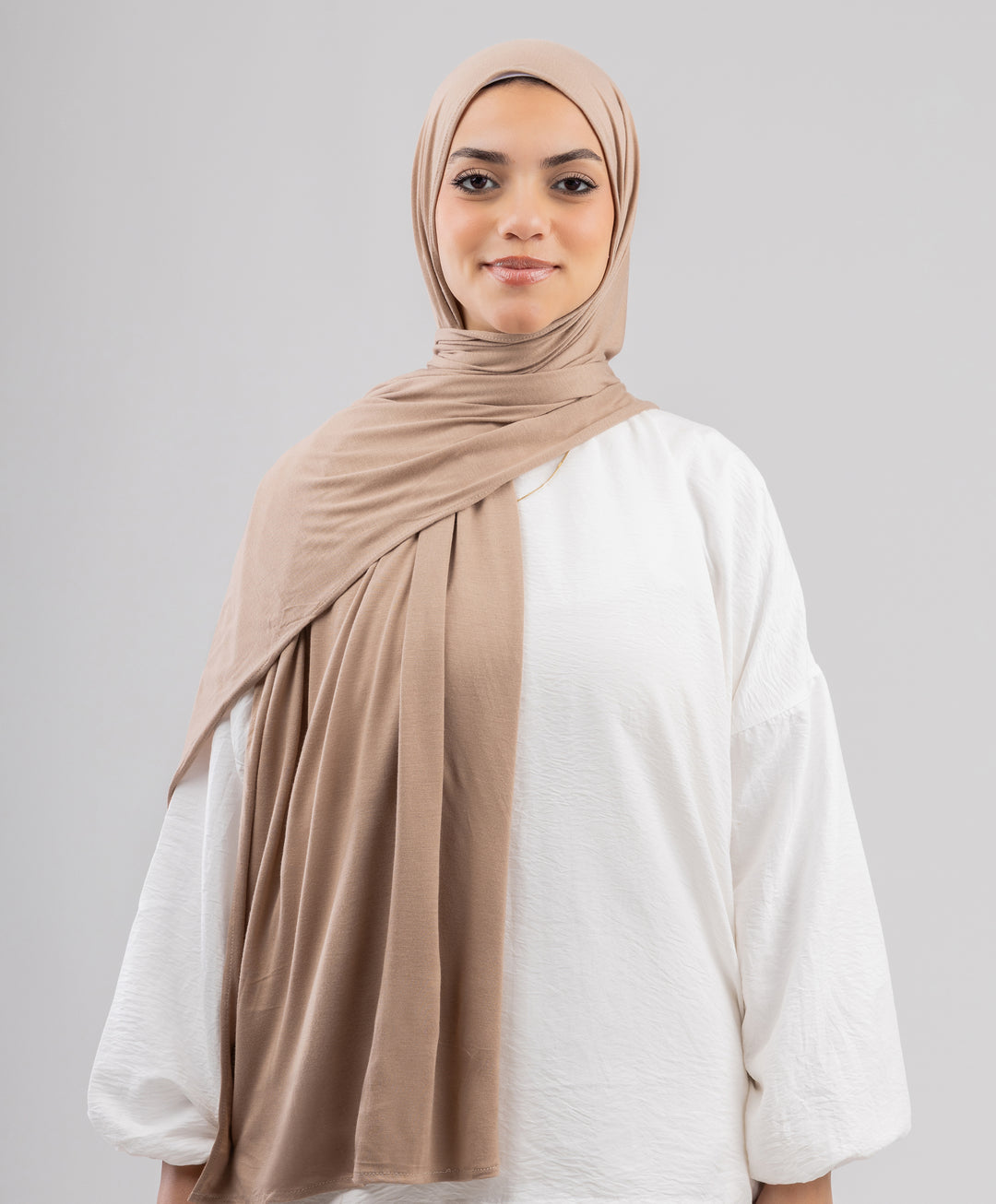 Plain Cotton Lycra Scarf