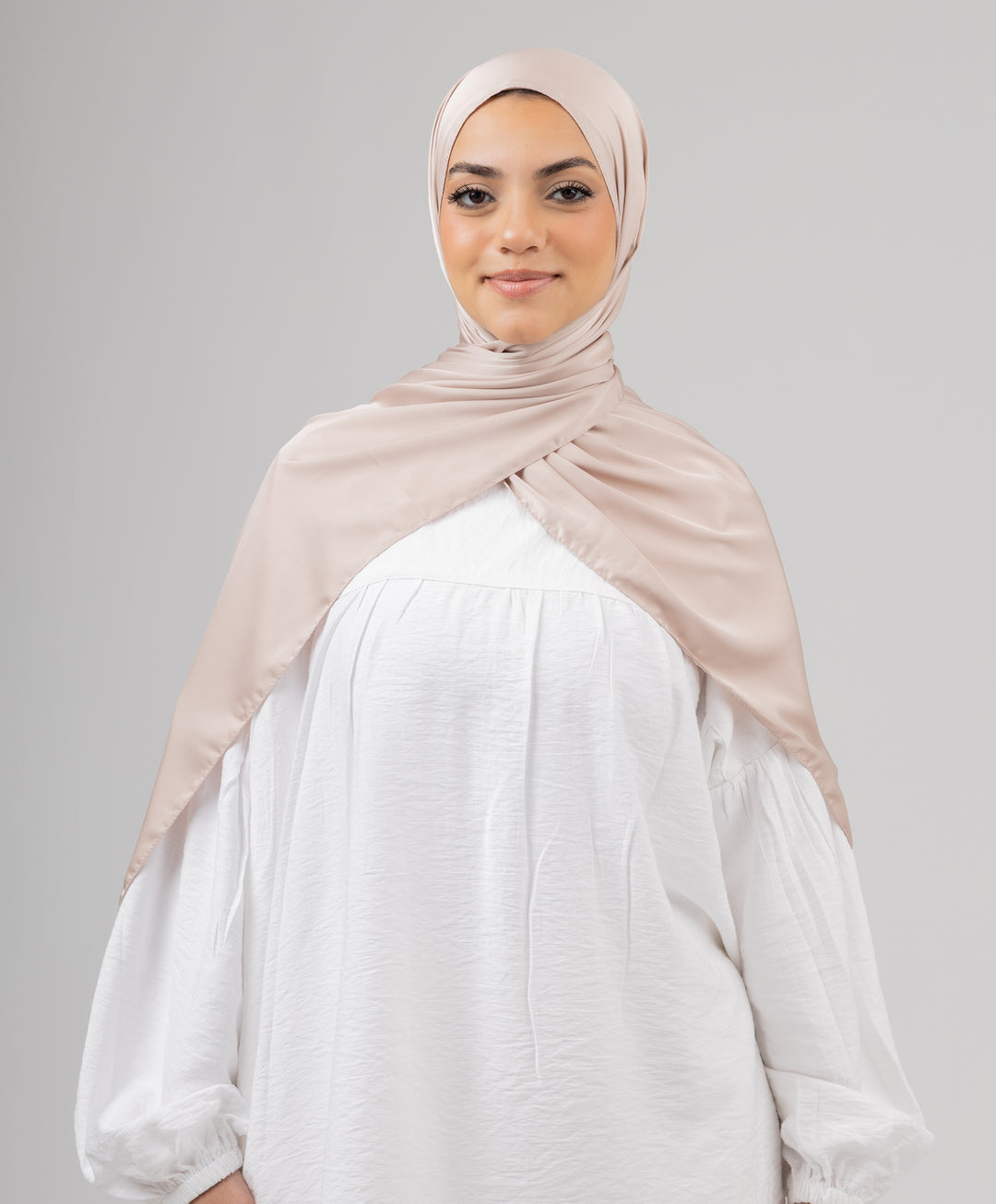 Plain Pure Silk Scarf