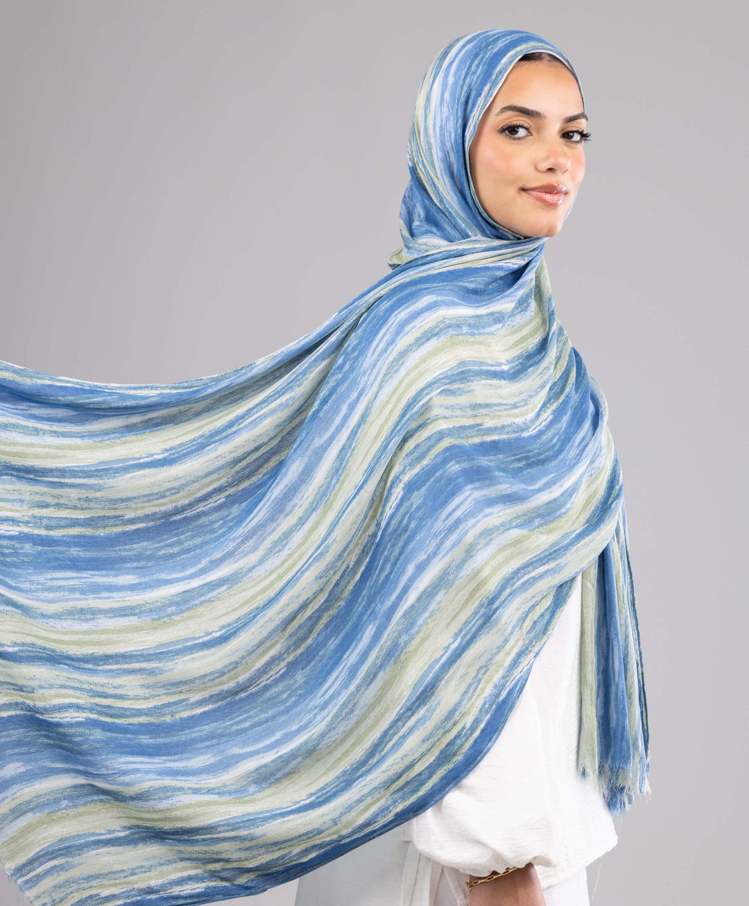 Lined Fantasy Sponge Scarf
