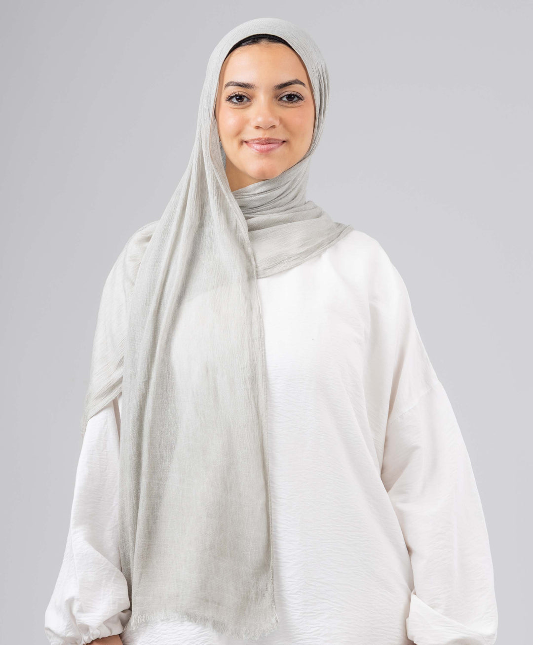 Bamboo Cotton Crushed Scarf