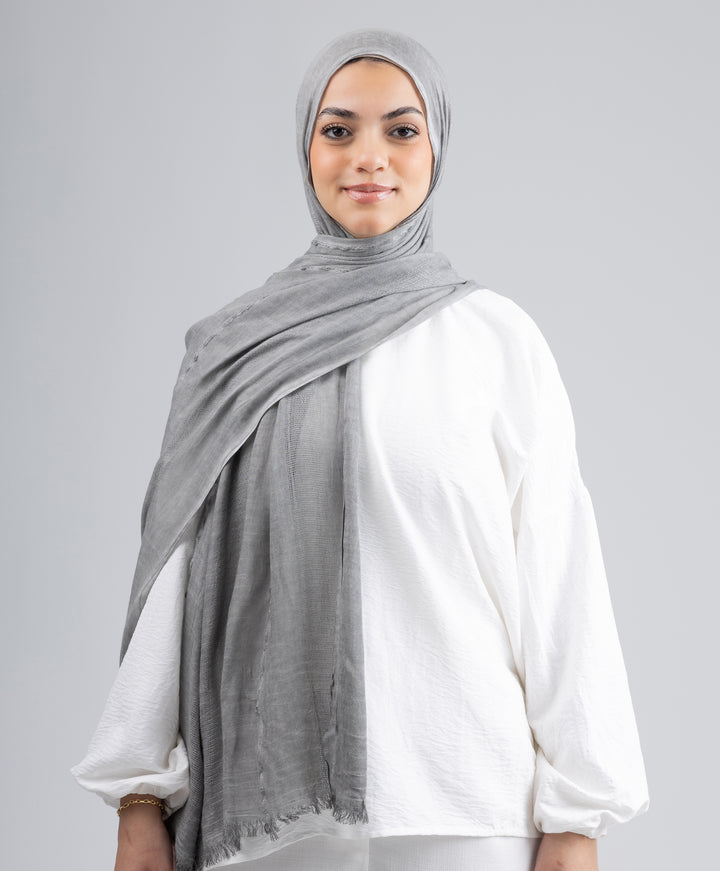 Soft Linen Marble Scarf
