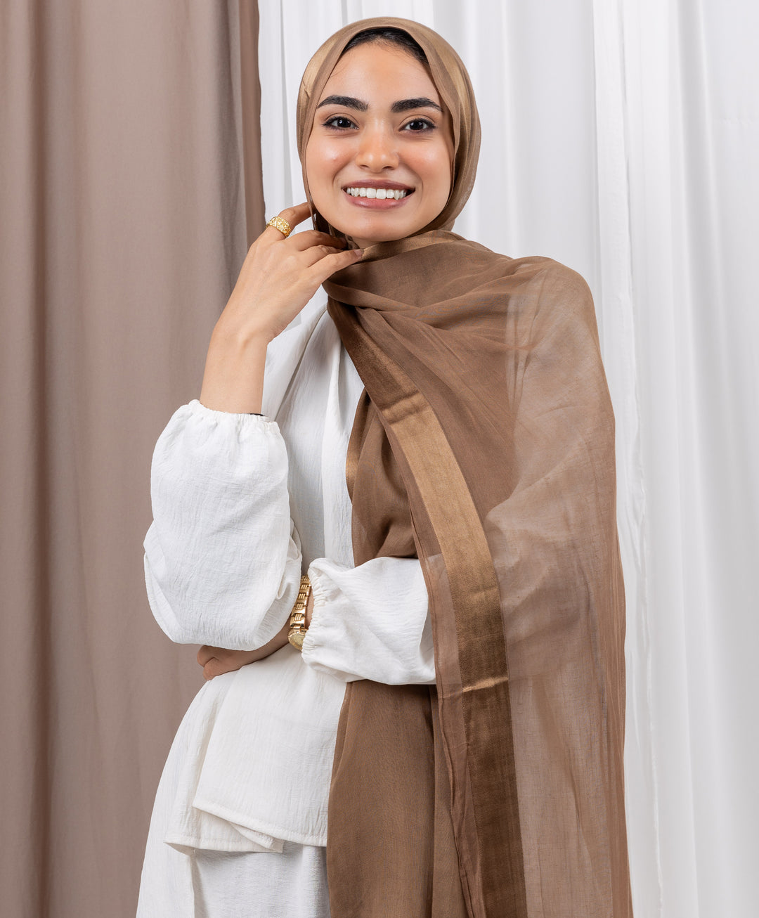 Everyday Linen Satin Scarf