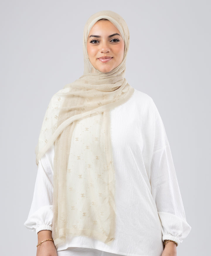 Lace Luxury Crinkle Scarf