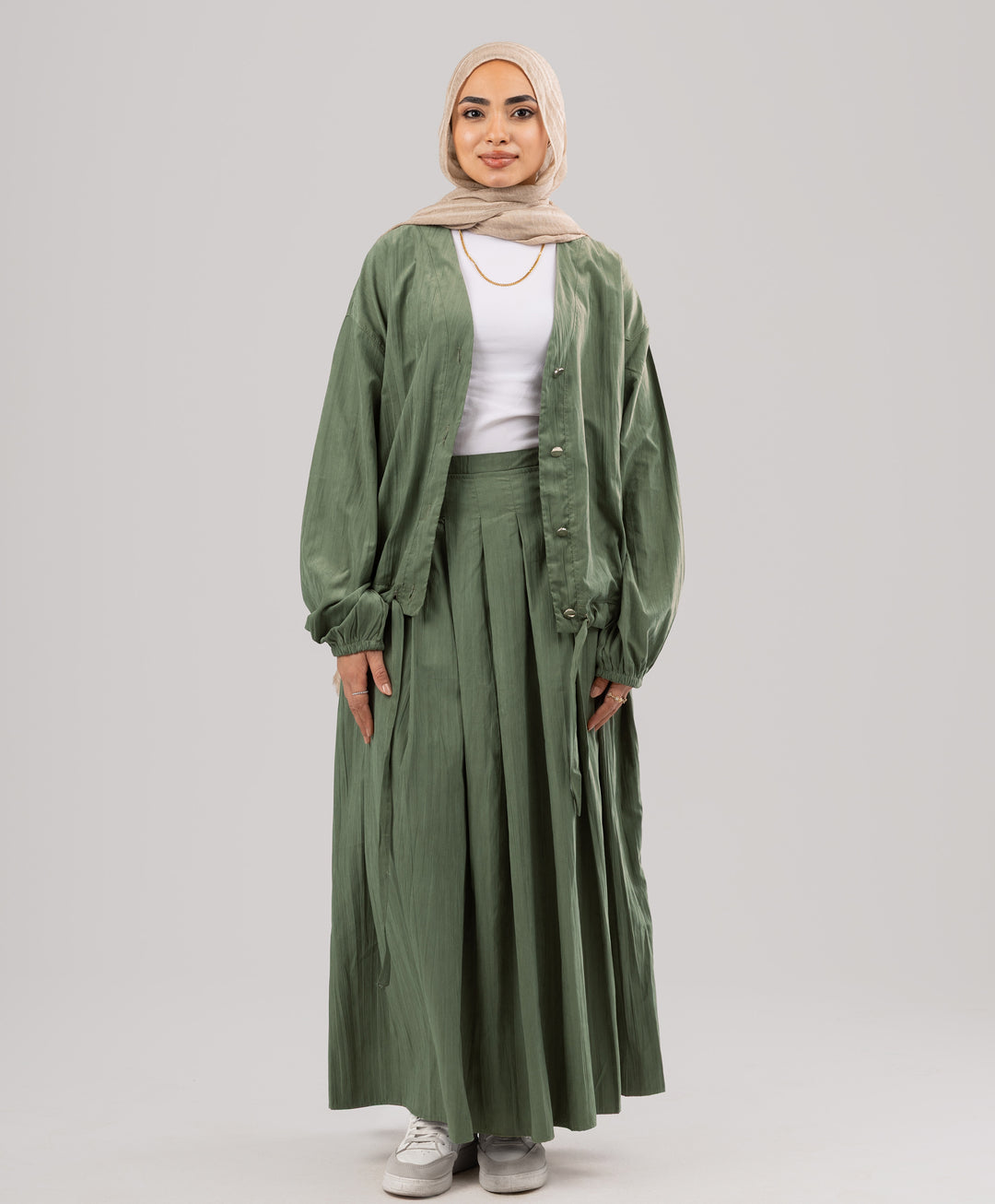 Soft Pleated Skirt