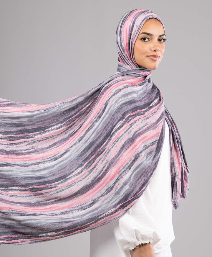 Lined Fantasy Sponge Scarf