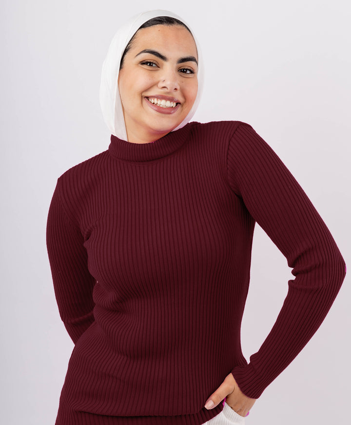 Fine Mini Ribbed Pullover