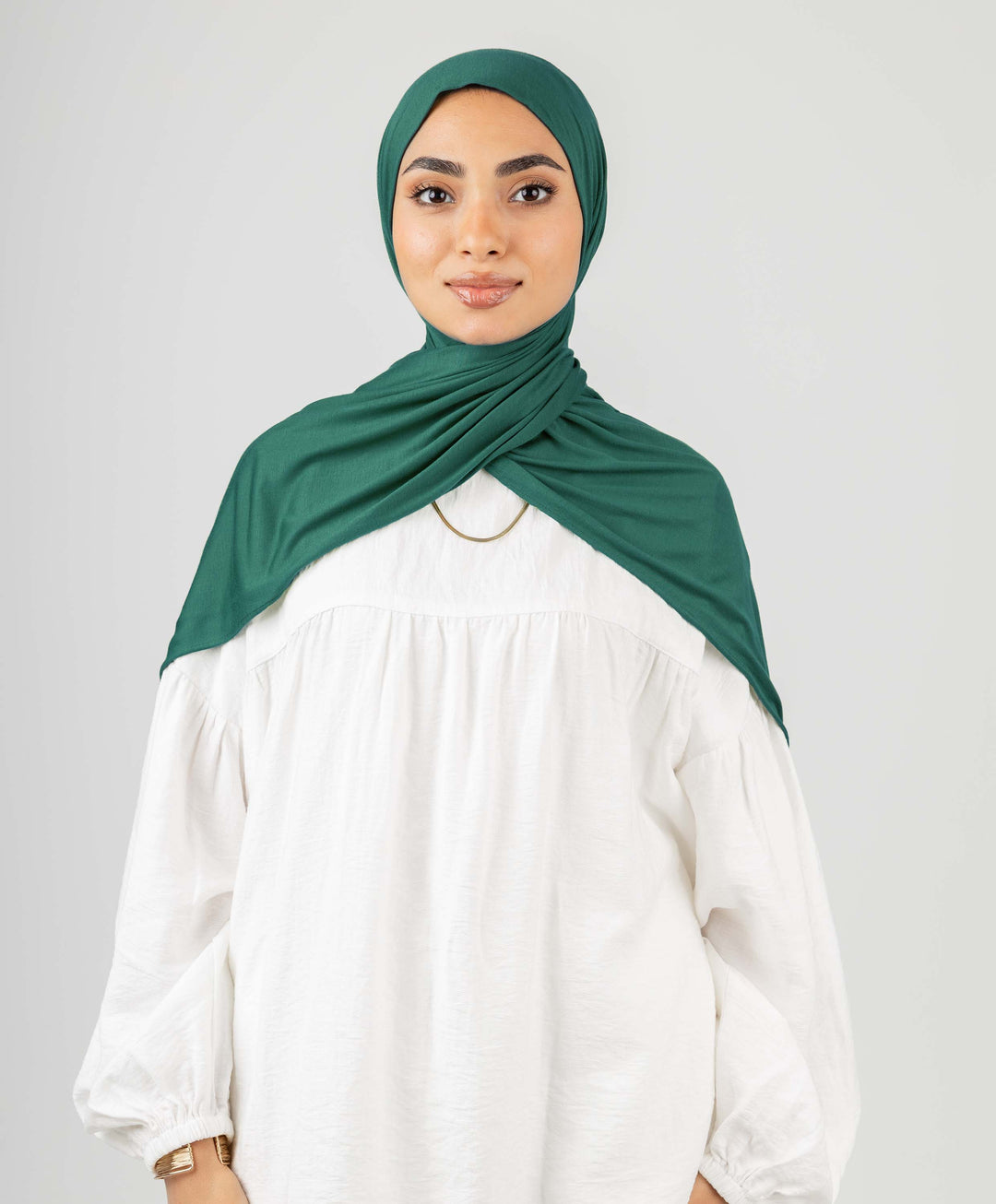 Plain Cotton Lycra Scarf