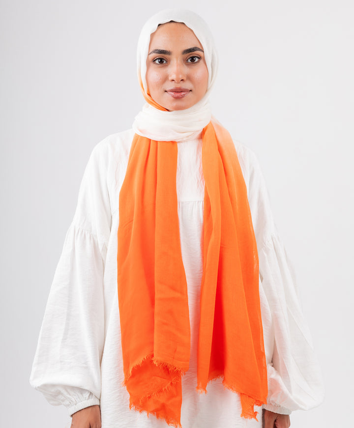 Gradient Cotton Scarf