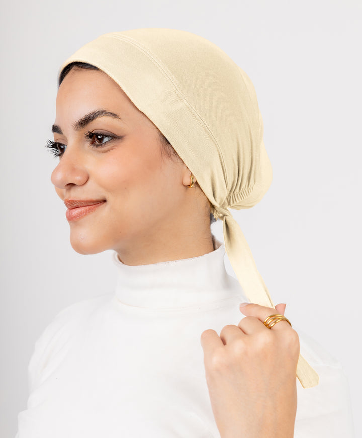 Cotton Kuwaiti with Tie-Back