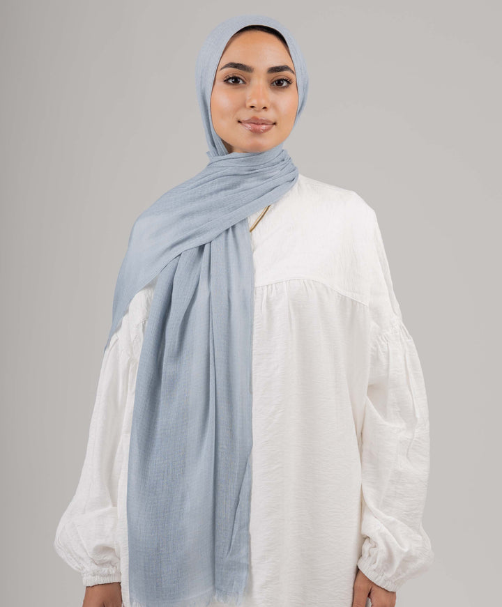 Cozy Marble Linen Scarf