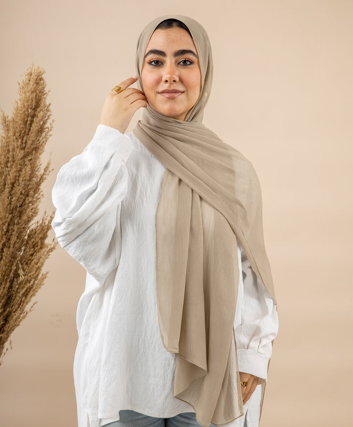 Chiffon Crinkle Scarf