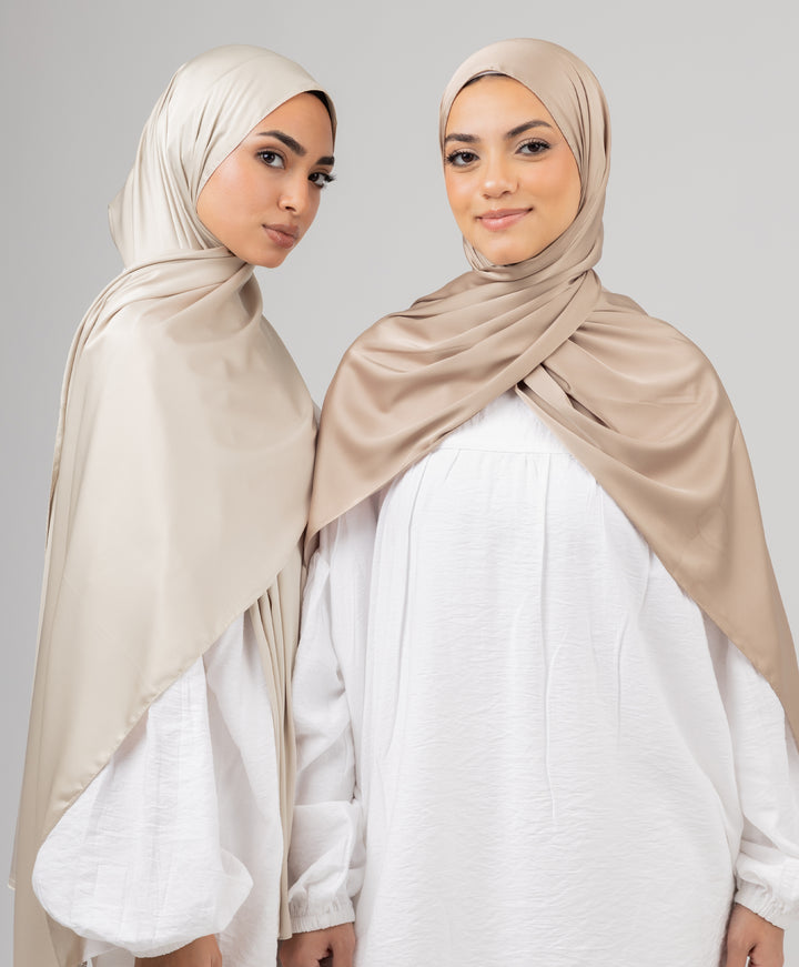 Plain Pure Silk Scarf