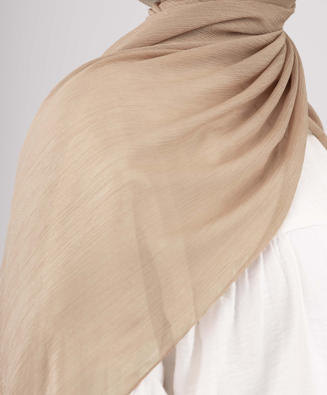 Glittery Chiffon Scarf